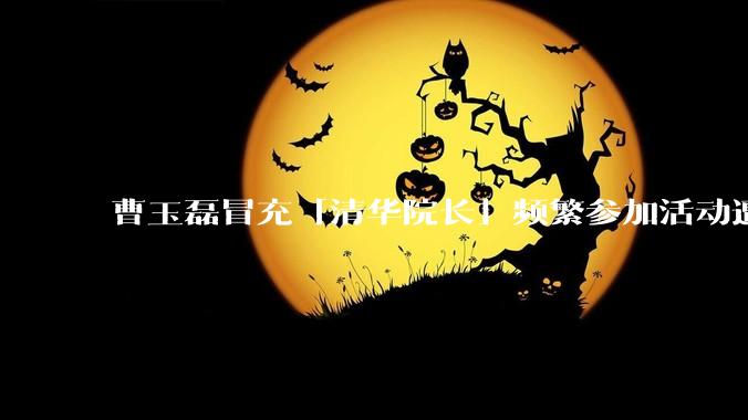 曹玉磊冒充「清华院长」频繁参加活动遭官方打***，他为何能堂而皇之以***身份开展活动？其将受到哪些处罚？
